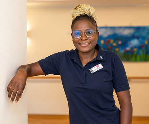 Portrt Pflegefachkraft Rose