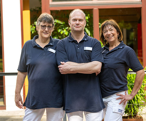 Teamfoto des Pflegezentrums Lohmannshof