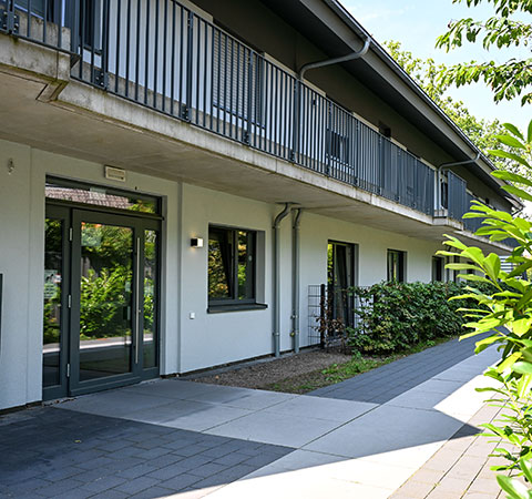 Au�enansicht der Pflege WG